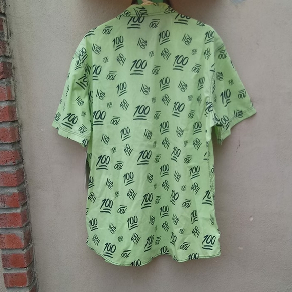 A Sean Combs Co ENYCE 100 Lime Shirt - Picture 11 of 16